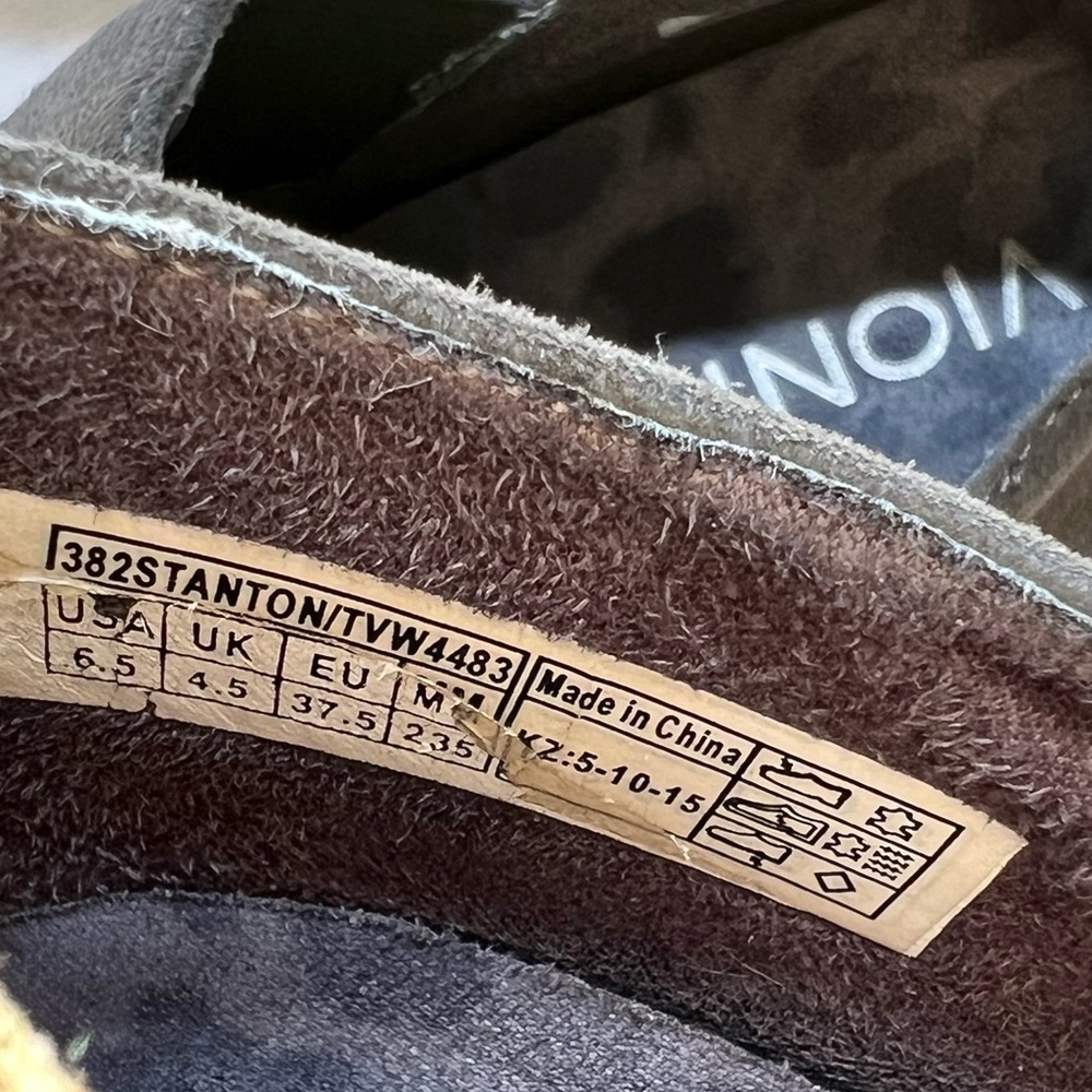 Vionic Suede Booties Stanton Closed Toe Elastic G… - image 5